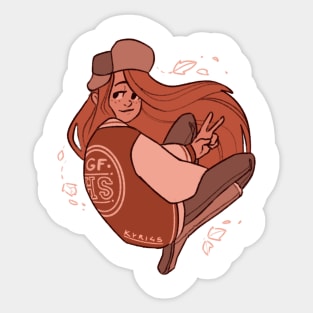 Wendy - Gravity Falls V1 Sticker